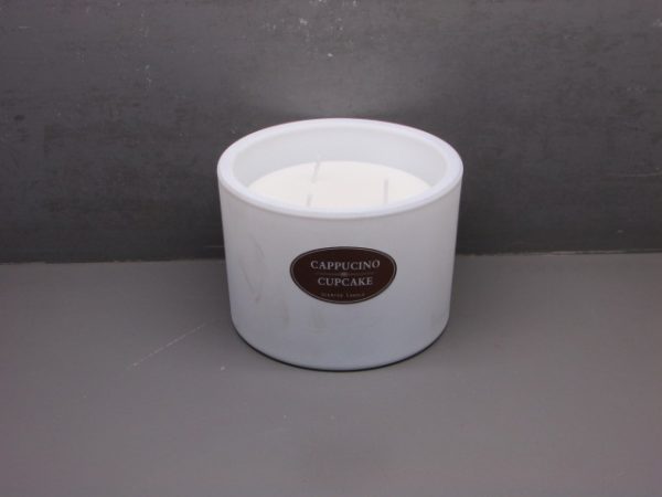 12x8.5cm filling glass candle（3 wicks）+3%fragrance(wax:300G,glass：900G) - Image 6