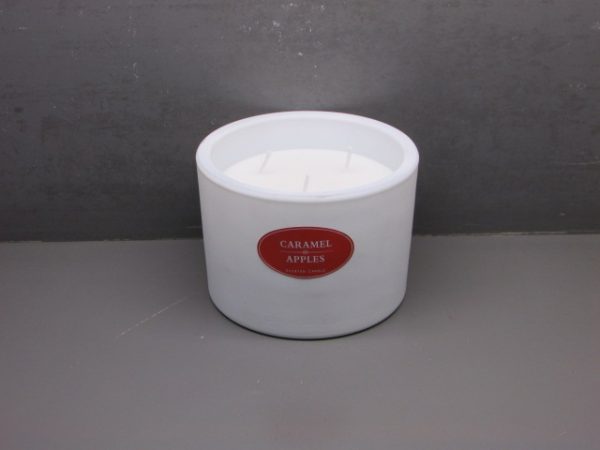 12x8.5cm filling glass candle（3 wicks）+3%fragrance(wax:300G,glass：900G) - Image 4