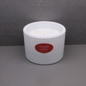 12x8.5cm filling glass candle（3 wicks）+3%fragrance(wax:300G,glass：900G)