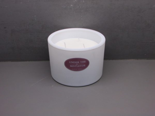 12x8.5cm filling glass candle（3 wicks）+3%fragrance(wax:300G,glass：900G) - Image 2