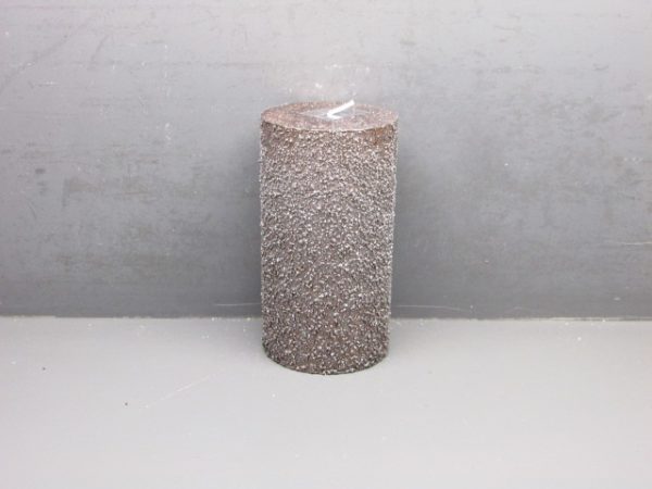 7x13cm rustic pillar candle+granule +metallic lacquer  + glitters - Image 6