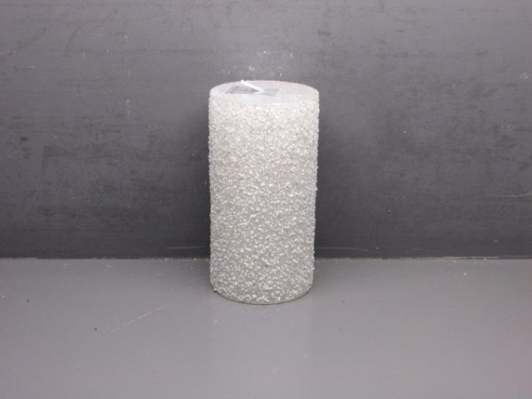 7x13cm rustic pillar candle+granule +metallic lacquer  + glitters - Image 2