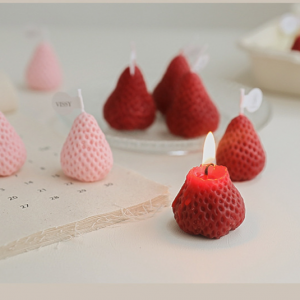 Strawberry Candles